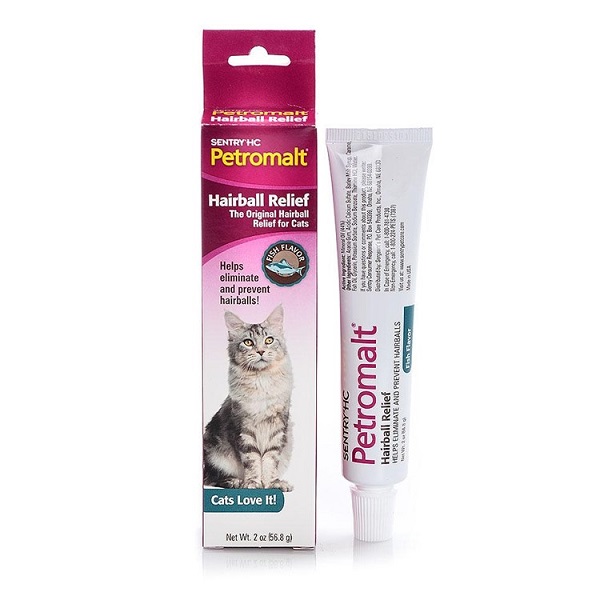 Sentry Petromalt Fish Flavor Hairball Relief For Cats - 2oz
