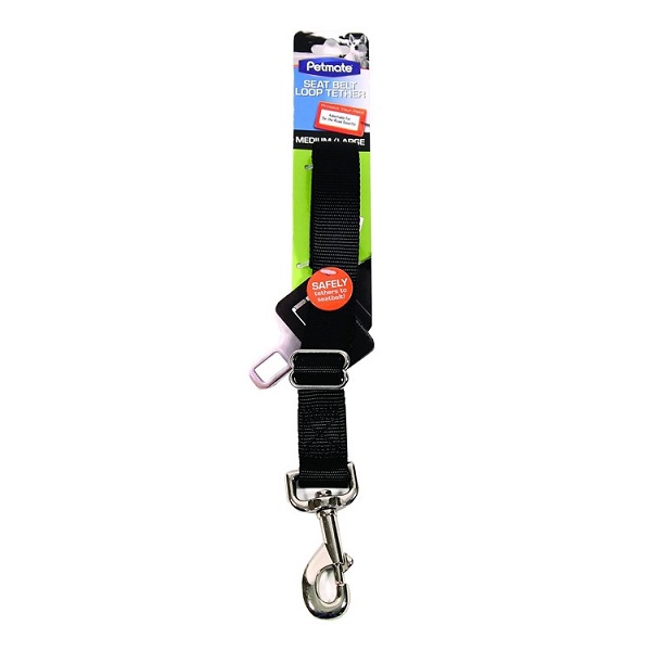Petmate Dog Seat Belt Loop Tether - Medium/Large