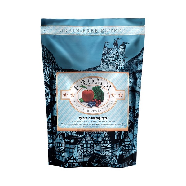 Fromm Four Star Hasen Duckenpfeffer Recipe Dog Food - 4lb