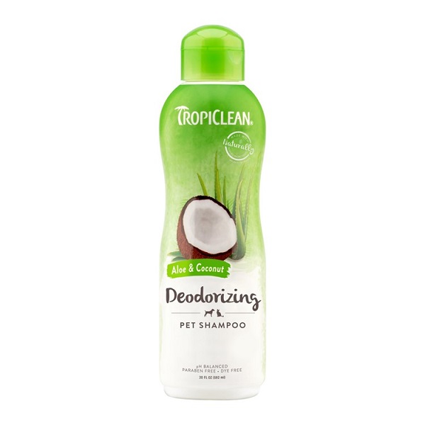 TropiClean Deodorizing Aloe & Coconut Pet Shampoo - 20oz