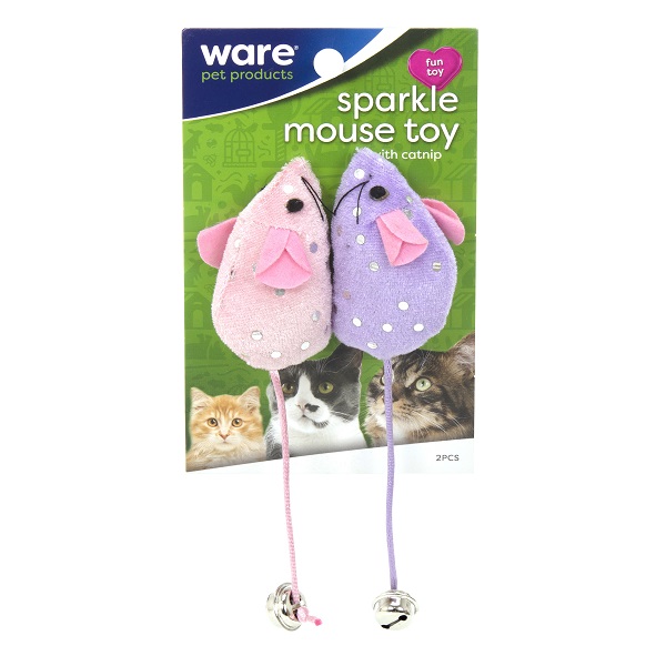 Ware Sparkle Mouse Toy For Cats