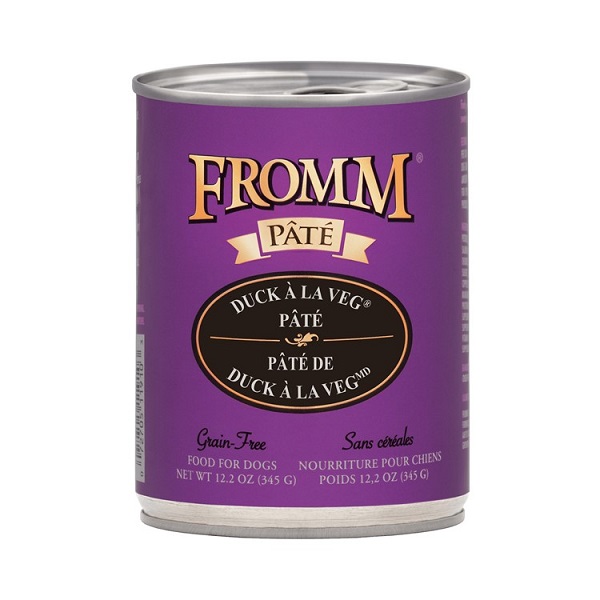 Fromm Four Star Duck A La Veg Recipe Canned Dog Food - 12.2oz