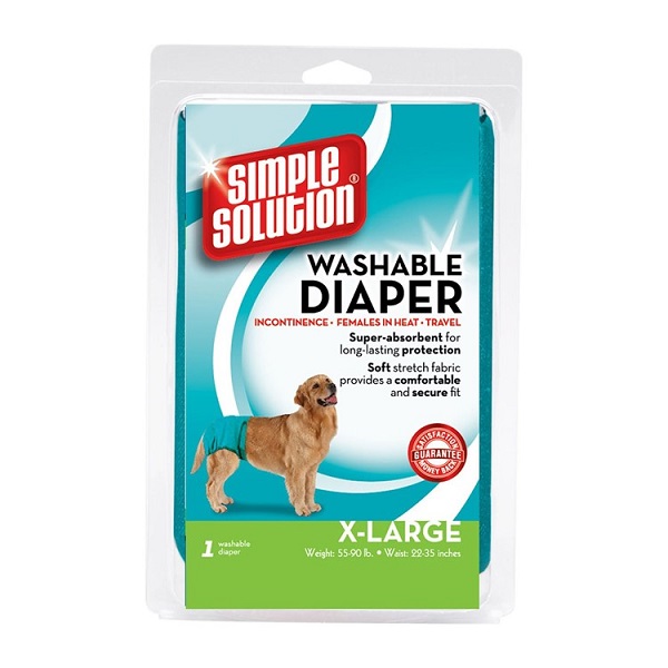 Simple Solution Washable Female Dog Diaper - XL