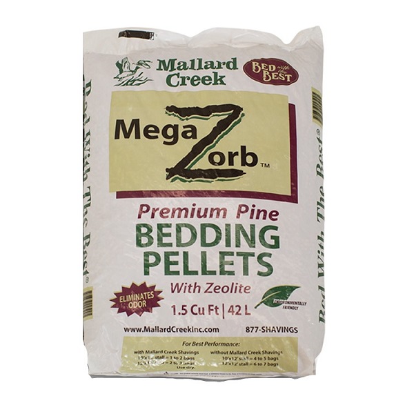 Mallard Creek MEGAZORB Bedding Pellets - 1.5cf