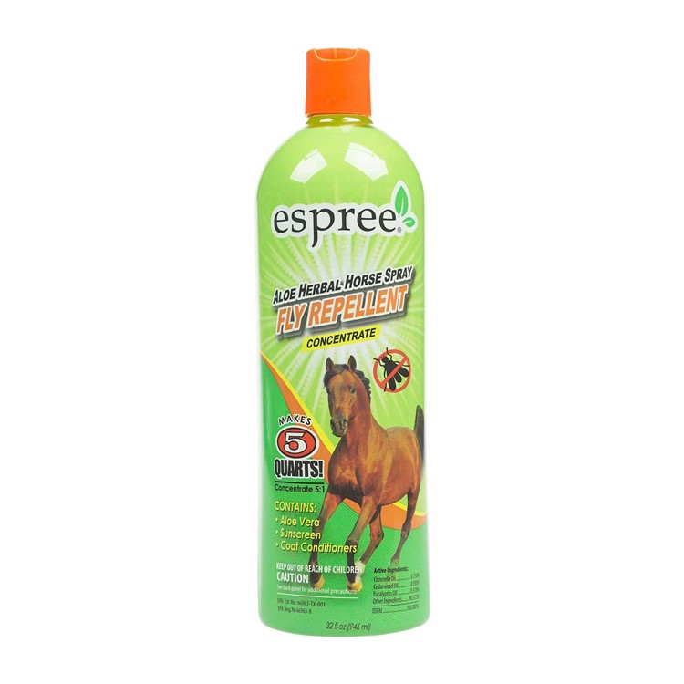 Espree Aloe Herbal Fly Repellant Horse Spray - Concentrate (32oz)