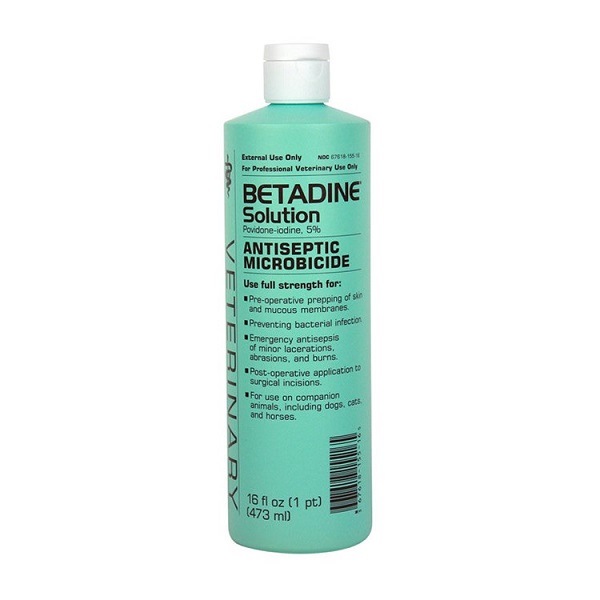 Betadine Solution Antiseptic Microbicide - 16oz
