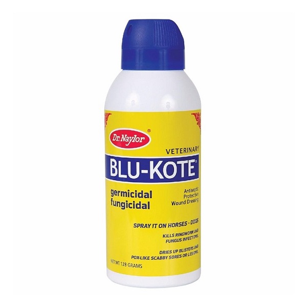 Dr. Naylor Blu-Kote Livestock Wound Treatment Antiseptic Aerosol Spray - 128g