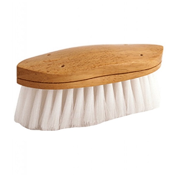 Equestrian Legends Soft Clear Poly Horse Body Brush (8-1/4")