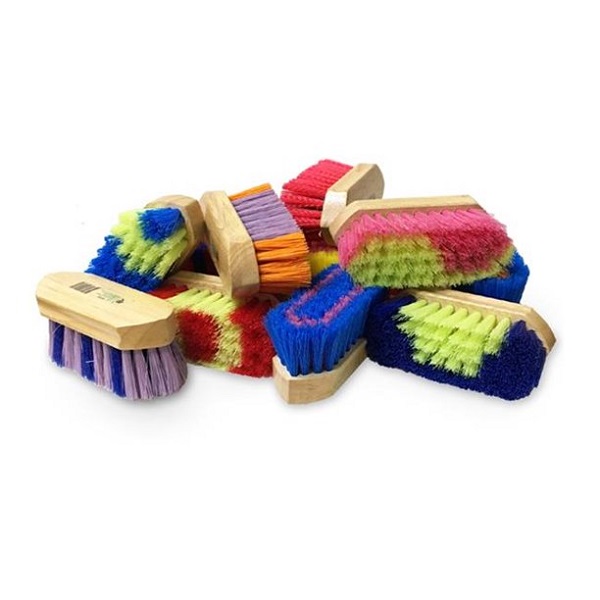 Equestrian Legends PonyExpress Pocket-Size Body Brush - Assorted (6-1/4")