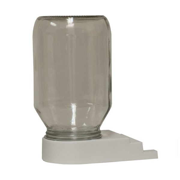 Harvest Lane Beehive Entrance Feeder w/Glass Jar