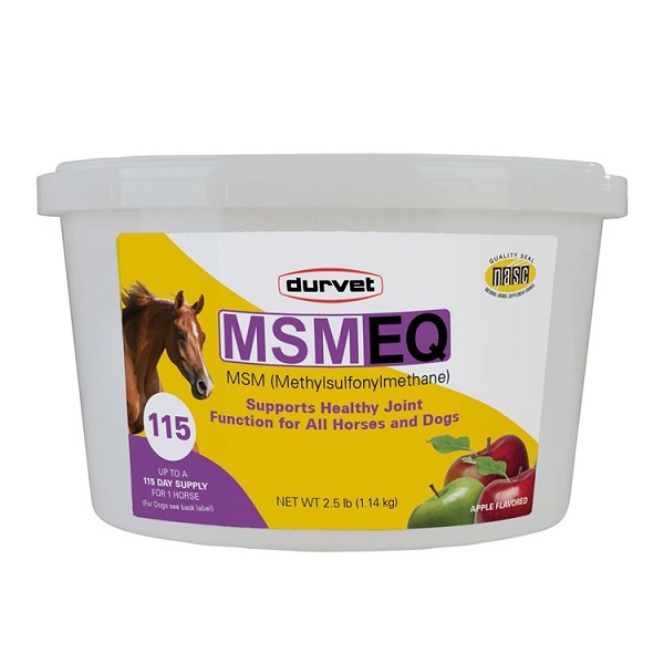 Durvet MSM EQ Equine Joint Supplement - 2.5lb