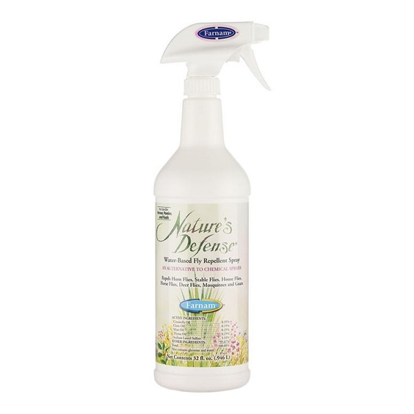 Farnam Nature's Defense Fly Repellent Spray (Ready-To-Use) - 32oz