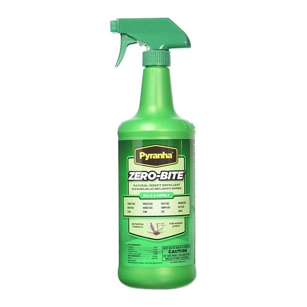 Pyranha Zero-Bite All Natural Fly Spray - qt