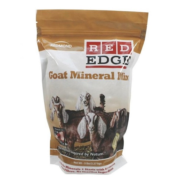 Redmond Red Edge Goat Mineral Mix - 5lb