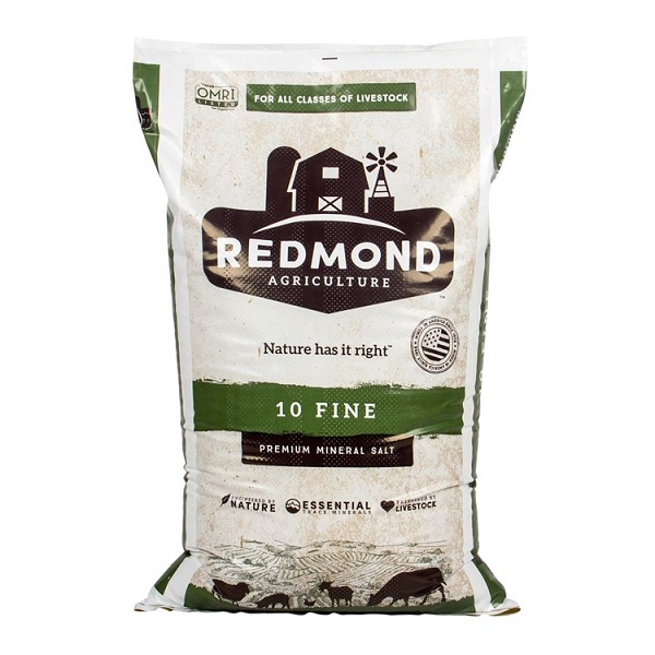 Redmond Agriculture #10 Fine Crushed Animal Salt - 50lb