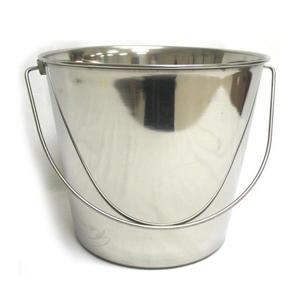 Ethical Pet Stainless Steel Heavy Duty Pail - 9qt
