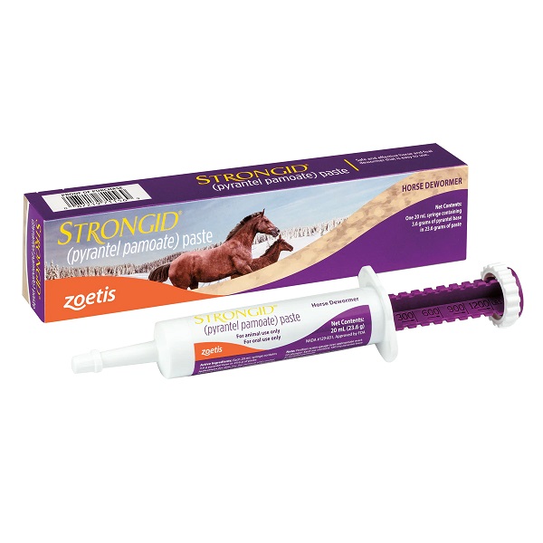 Zoetis Strongid (pyrantel pamoate) Paste Syringe - 20mL