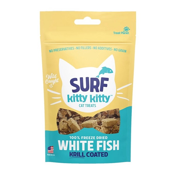Surf Kitty Kitty Freeze-Dried Whitefish Cat Treats - .5oz