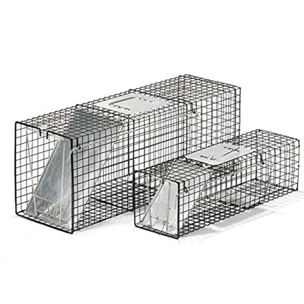 Miller MFG Little Giant Single-Door Live Trap Combo - Small & Large
