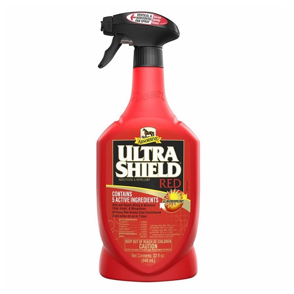 Absorbine UltraShield RED Insecticide & Repellent Fly Spray - 32oz