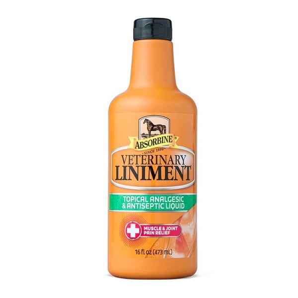 Absorbine Veterinary Liniment Horse Muscle & Joint Pain Relief Liquid - 16oz