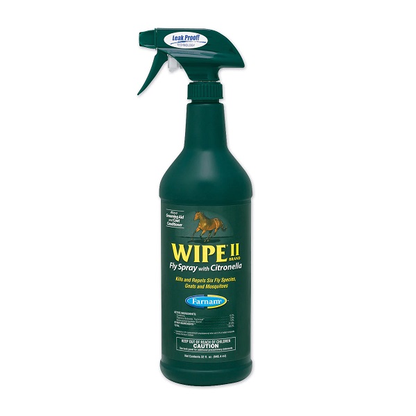 Farnam WIPE II Fly Spray w/Citronella - 32oz