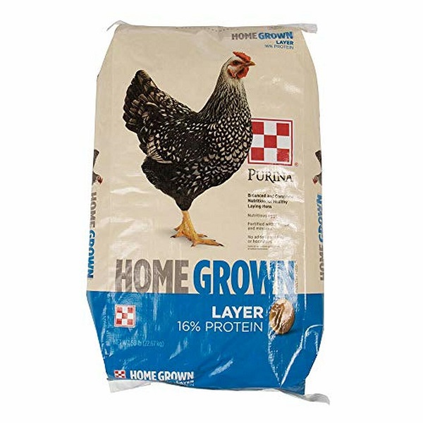 Purina Home Grown Layer 16% Protein Poultry Pellets - 50lb