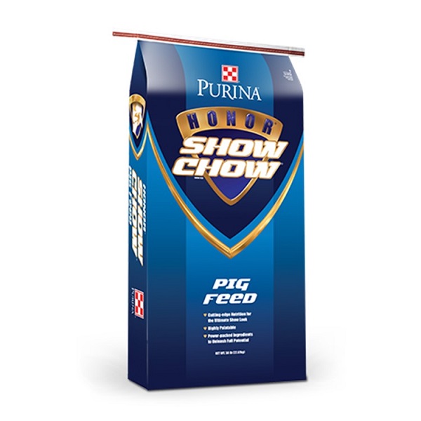Purina Honor Show Chow MUSCLE & COVER 819 Pig Feed - 50lb