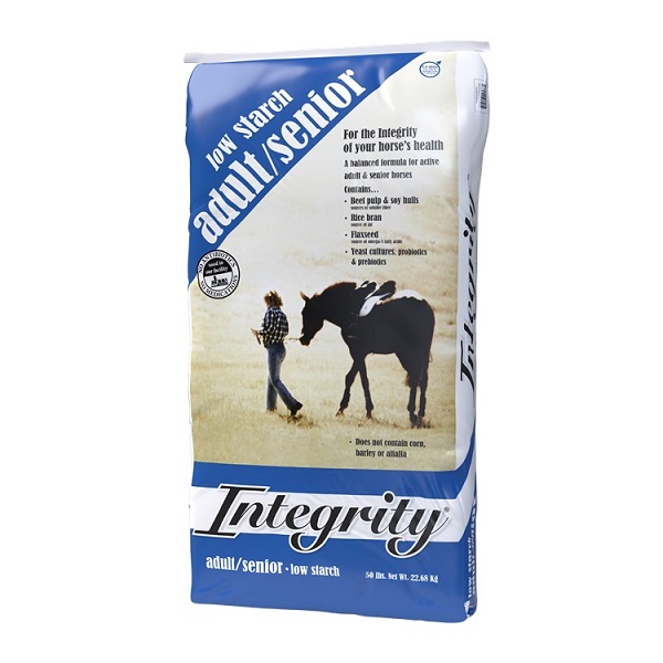 Integrity Adult/Senior Horse Feed (w/o Molasses) - 50lb