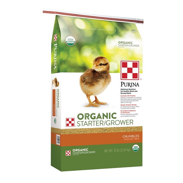 Purina Organic Chick Starter/Grower Feed - 35lb