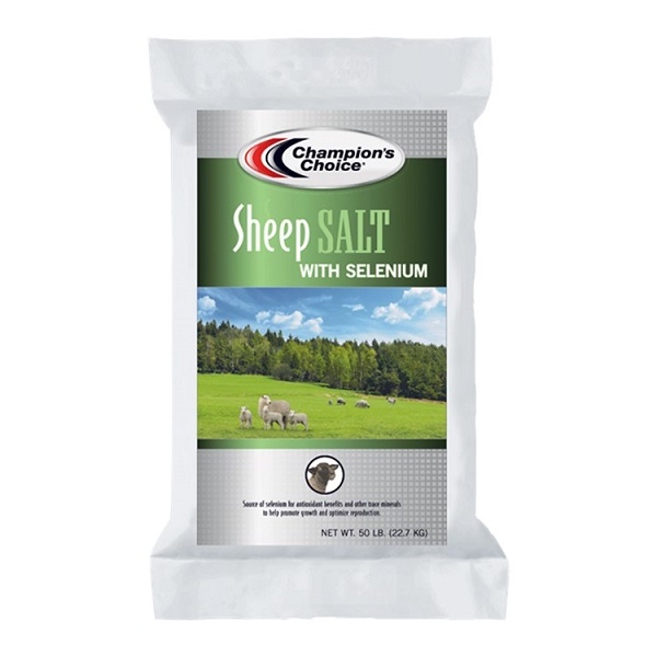 Champion's Choice Sheep Salt w/Selenium - 50lb