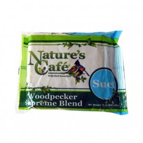 Nature's Cafe Woodpecker Supreme Blend Suet - 11oz
