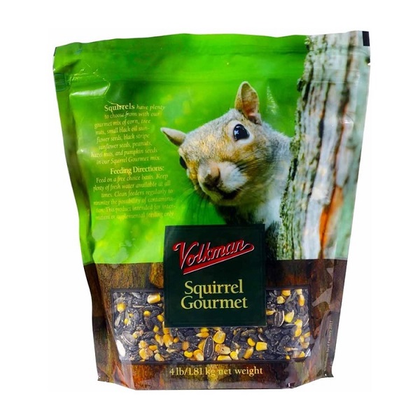 Volkman Gourmet Mix Squirrel Food - 4lb
