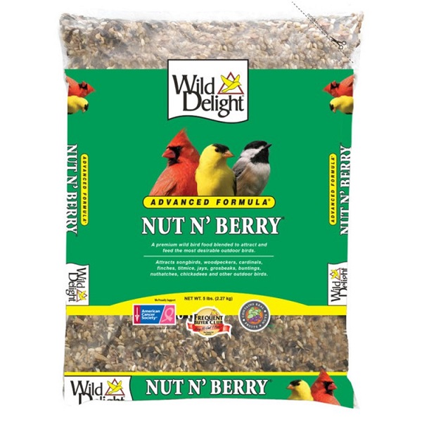 Wild Delight Advanced Formula Nut N' Berry Wild Bird Food - 5lb