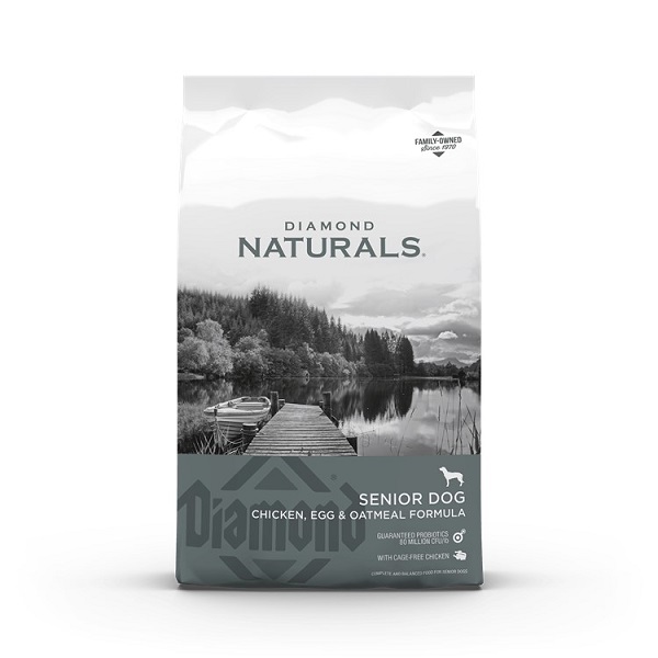 Diamond Naturals Chicken, Egg & Oatmeal Formula Senior Dog Food