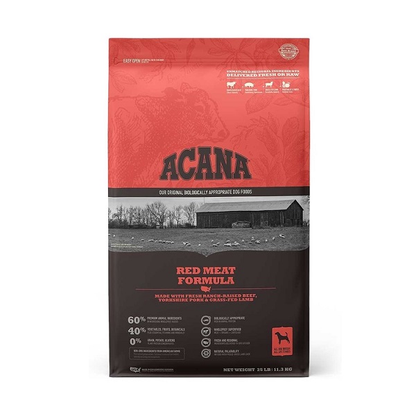 ACANA Heritage Red Meat Formula Grain-Free Dog Food