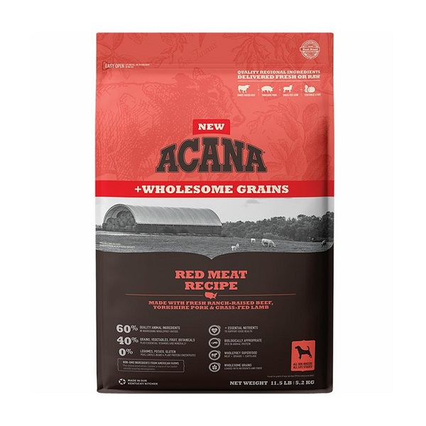 ACANA Wholesome Red Meat & Grains Recipe Dog Food