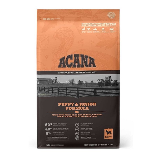 ACANA Heritage Puppy & Junior Formula Grain-Free Puppy Food