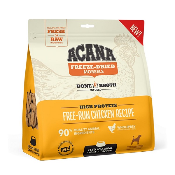 ACANA Ranch-Raised Chicken Recipe Morsels Freeze-Dried Dog Food - 8oz