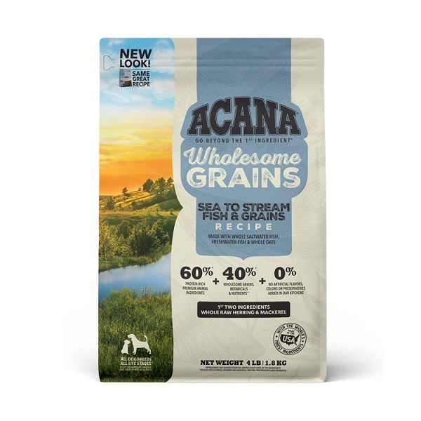 ACANA Wholesome Grains Sea to Stream Fish & Grains Recipe Dog Food