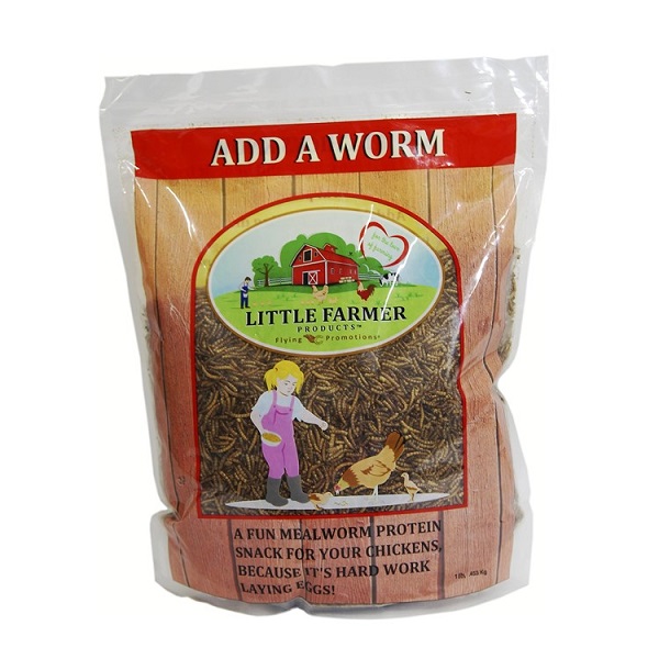 Little Farmer Products Add A Worm Chicken Treats - 1lb