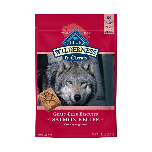 Blue Buffalo Wilderness Salmon Recipe Dog Trail Treats - 10oz