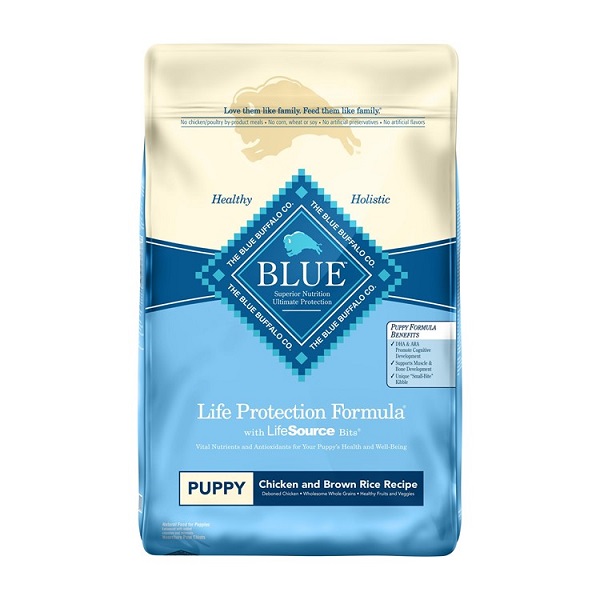 Blue Buffalo Chicken & Brown Rice Recipe Puppy Food
