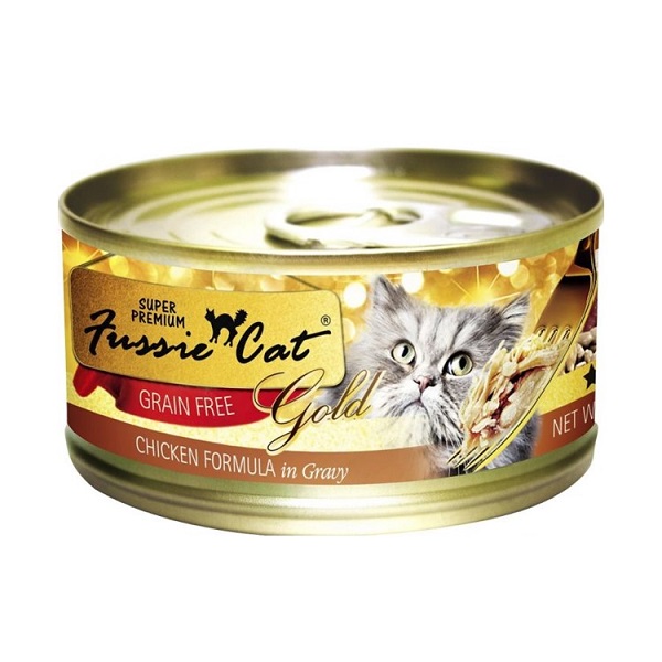 Fussie Cat Super Premium Chicken in Gravy Wet Cat Food - 2.8oz