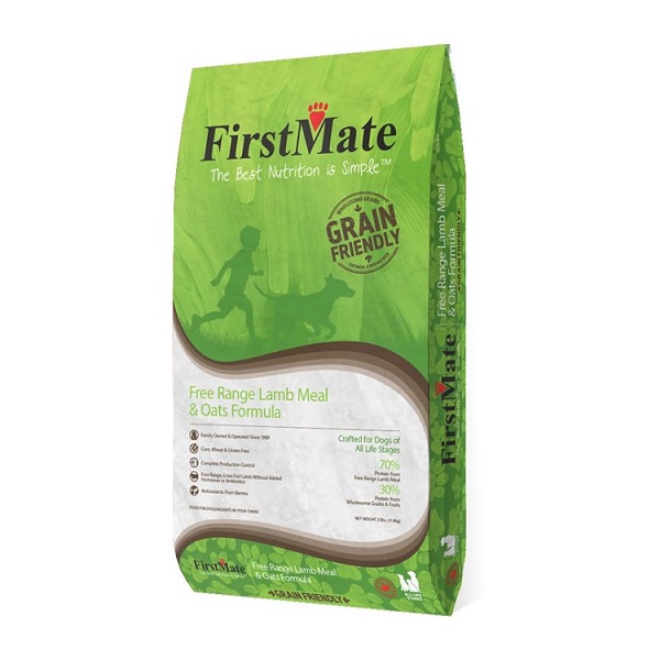 FirstMate Grain Friendly Free Range Lamb Meal & Oats Formula Dog Food