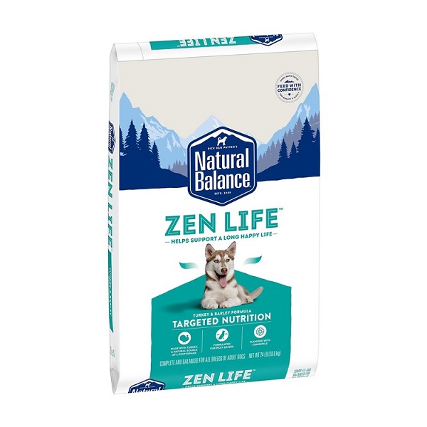 Natural Balance Targeted Nutrition Zen Life Turkey Formula Dog Food