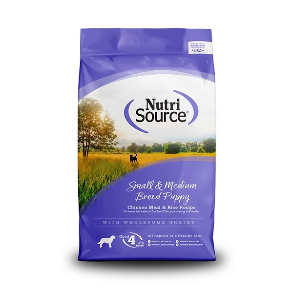 NutriSource Chicken & Rice Small/Medium Breed Puppy Food