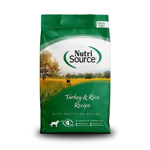 NutriSource Turkey & Rice Recipe Dog Food