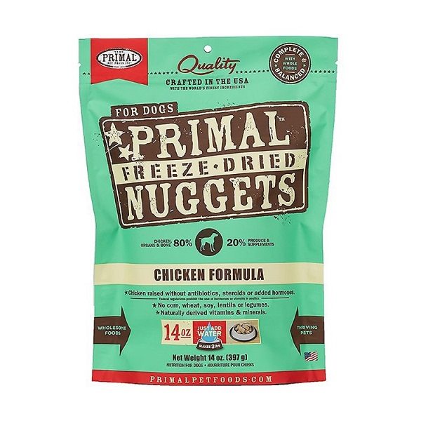 PRIMAL Nuggets Freeze-Dried Chicken Formula Dog Food