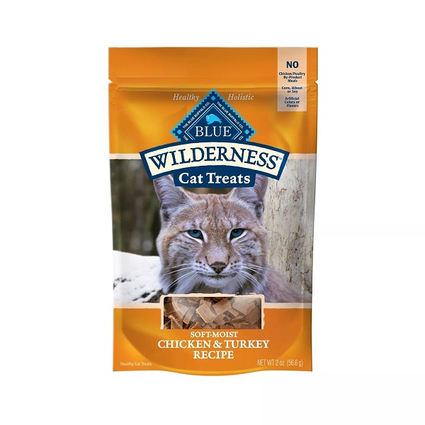 Blue Buffalo Wilderness Turkey Recipe Cat Treats - 2oz